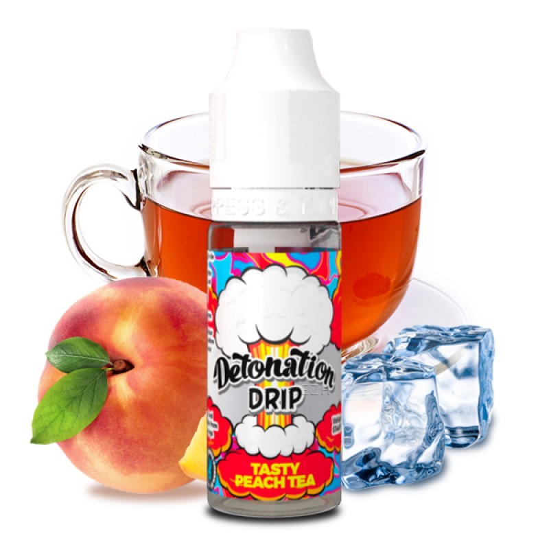 DETONATION DRIP Tasty Peach Tea Aroma 10ml DETONATION DRIP Tasty Peach Tea Aroma 10ml