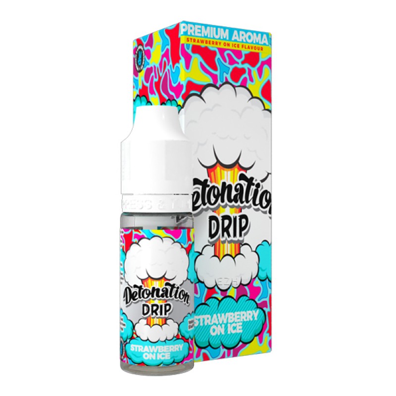 DETONATION DRIP Strawberry on Ice Aroma 10ml DETONATION DRIP Strawberry on Ice Aroma 10ml