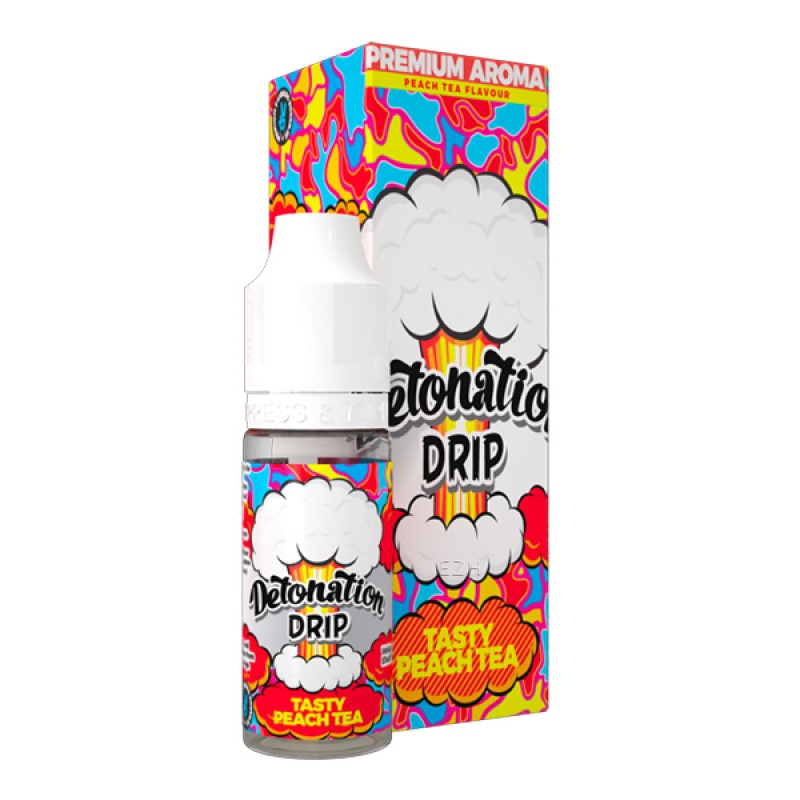DETONATION DRIP Tasty Peach Tea Aroma 10ml DETONATION DRIP Tasty Peach Tea Aroma 10ml