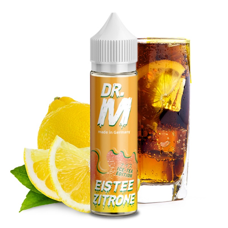 DR. M Ice-Tea Edition Eistee Zitrone Aroma 15ml DR. M Ice-Tea Edition Eistee Zitrone Aroma 15ml