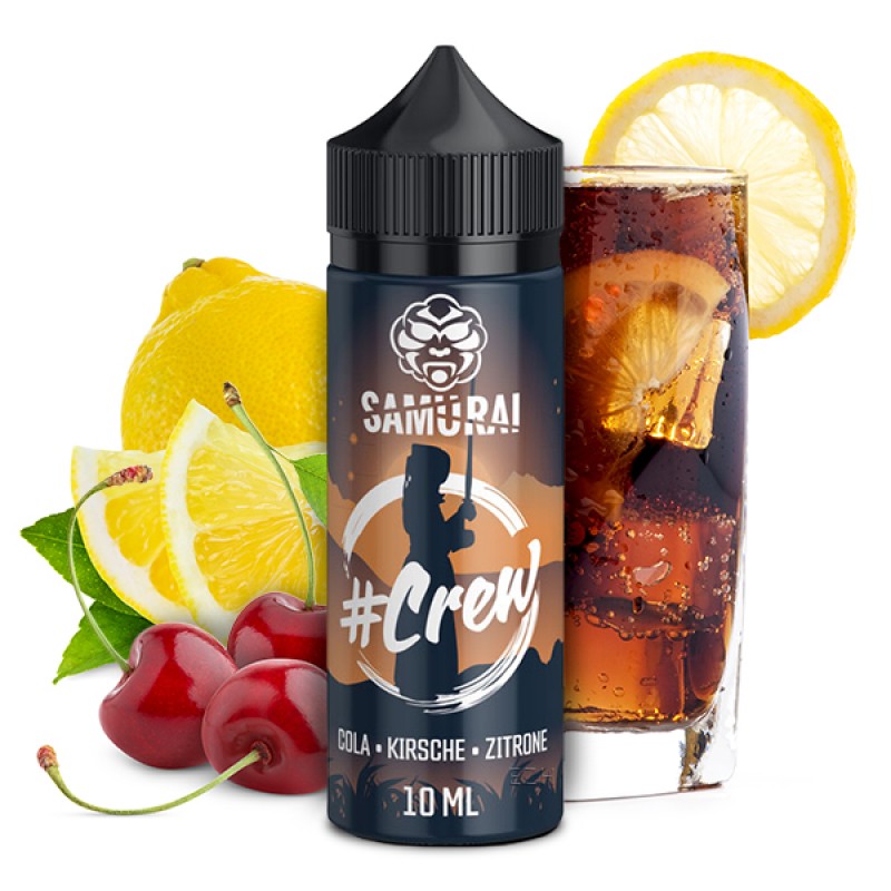 SAMURAI VAPING Hashtag Crew Aroma 10ml SAMURAI VAPING Hashtag Crew Aroma 10ml