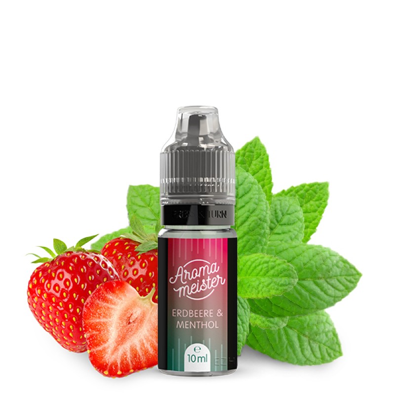 AROMAMEISTER Erdbeere & Menthol Aroma 10ml AROMAMEISTER Erdbeere & Menthol Aroma 10ml