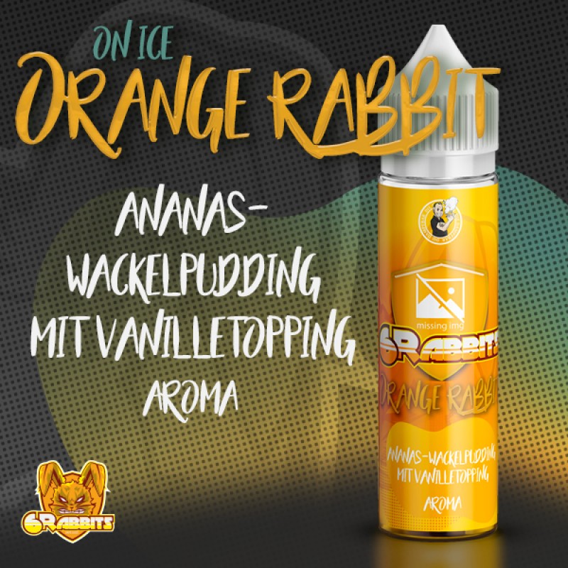 6 RABBITS Orange Rabbit on Ice Aroma 10ml 6 RABBITS Orange Rabbit on Ice Aroma 10ml