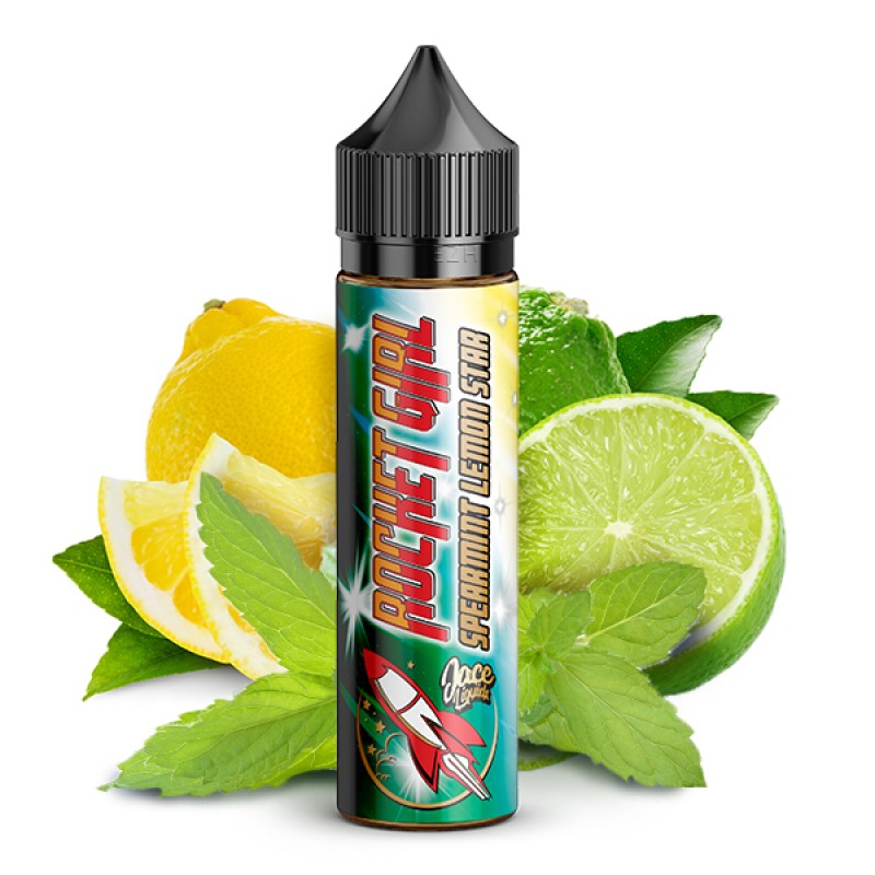 ROCKET GIRL BY JACE LIQUIDS Spearmint Lemon Star Aroma 15ml ROCKET GIRL BY JACE LIQUIDS Spearmint Lemon Star Aroma 15ml