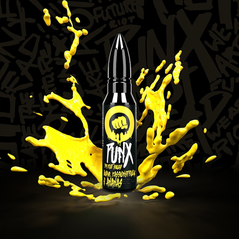 RIOT SQUAD PUNX Guave, Passionsfrucht und Ananas Aroma 15ml RIOT SQUAD PUNX Guave, Passionsfrucht und Ananas Aroma 15ml