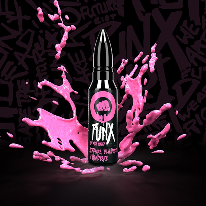 RIOT SQUAD PUNX Erdbeere, Blaubeere und Himbeere Aroma 15ml RIOT SQUAD PUNX Erdbeere, Blaubeere und Himbeere Aroma 15ml
