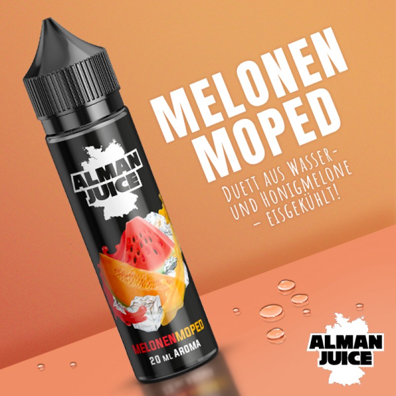 ALMAN JUICE Melonenmoped Aroma 20ml ALMAN JUICE Melonenmoped Aroma 20ml