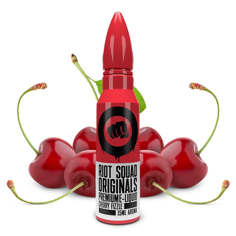 RIOT SQUAD ORIGINALS Cherry Fizzle Aroma 15ml RIOT SQUAD ORIGINALS Cherry Fizzle Aroma 15ml