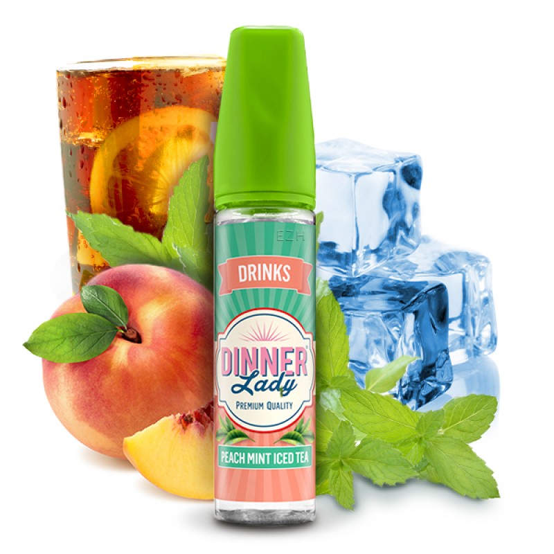 DINNER LADY Drinks Peach Mint Iced Tea Aroma 20ml DINNER LADY Drinks Peach Mint Iced Tea Aroma 20ml