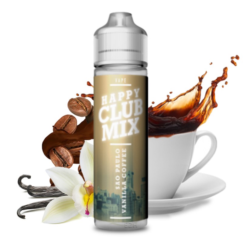 HAPPY CLUB MIX Sao Paulo Vanilla Coffee Aroma 10ml HAPPY CLUB MIX Sao Paulo Vanilla Coffee Aroma 10ml