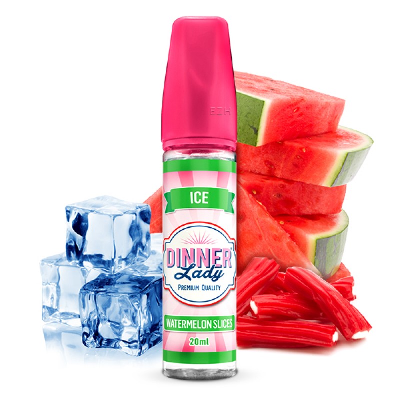 DINNER LADY Sweets Ice Watermelon Slices Aroma 20ml DINNER LADY Sweets Ice Watermelon Slices Aroma 20ml