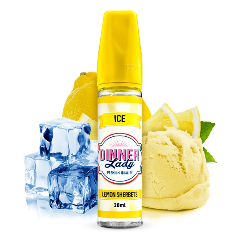 DINNER LADY Sweets Ice Lemon Sherbets Aroma 20ml DINNER LADY Sweets Ice Lemon Sherbets Aroma 20ml