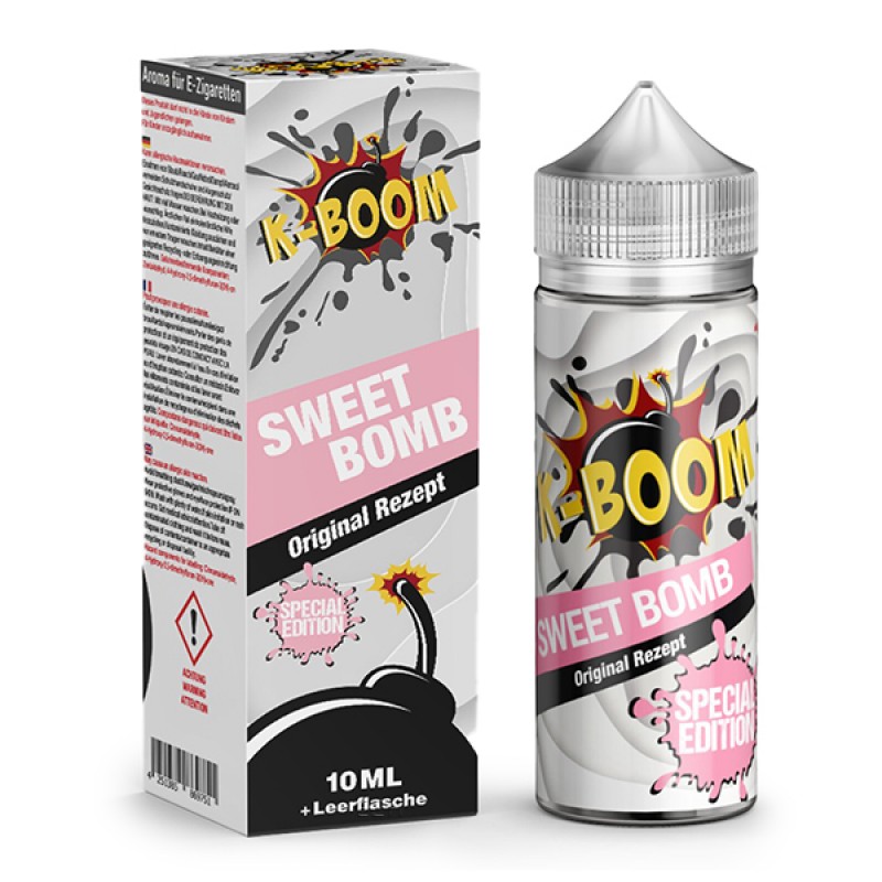 K-BOOM Sweet Bomb Original Rezept Aroma 10ml K-BOOM Sweet Bomb Original Rezept Aroma 10ml