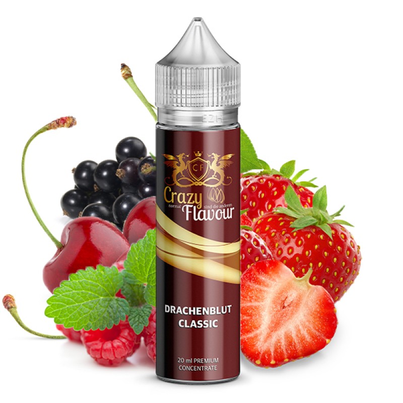 CRAZY FLAVOUR DRACHENBLUT Classic Aroma 20ml CRAZY FLAVOUR DRACHENBLUT Classic Aroma 20ml