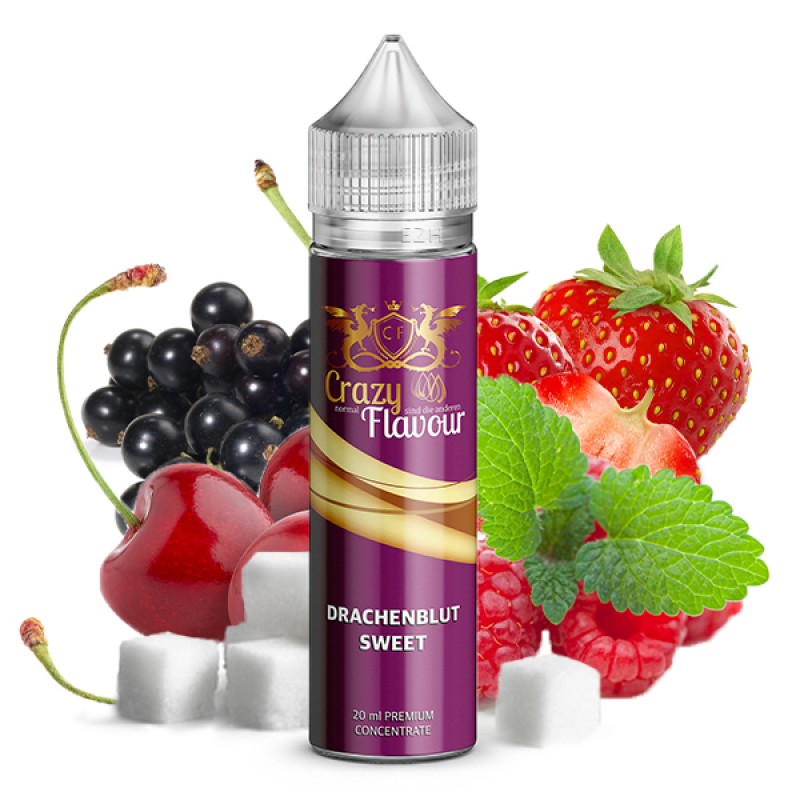 CRAZY FLAVOUR DRACHENBLUT Sweet Aroma 20ml CRAZY FLAVOUR DRACHENBLUT Sweet Aroma 20ml