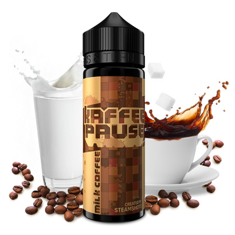 KAFFEEPAUSE by Steamshots Milk Coffee Aroma 20ml