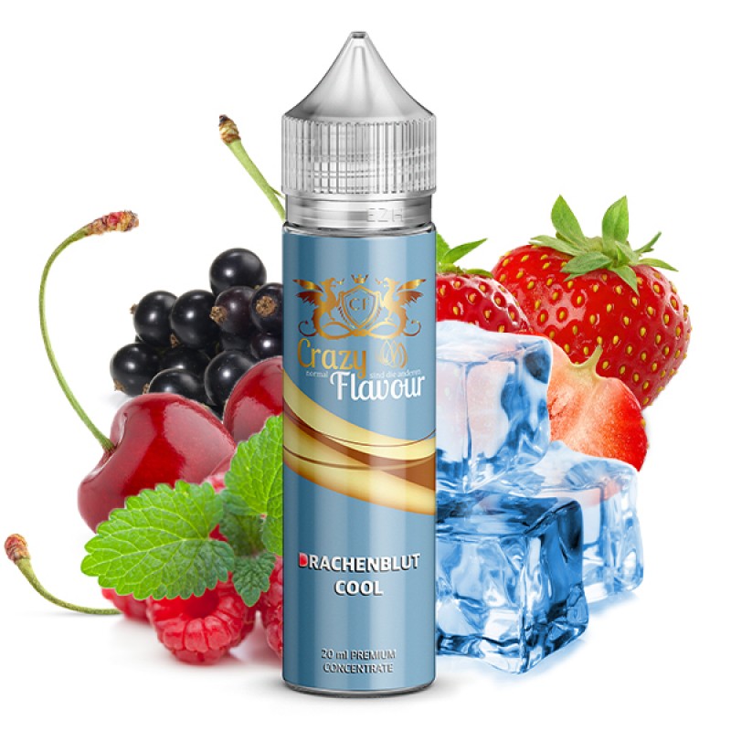 CRAZY FLAVOUR DRACHENBLUT Cool Aroma 20ml CRAZY FLAVOUR DRACHENBLUT Cool Aroma 20ml