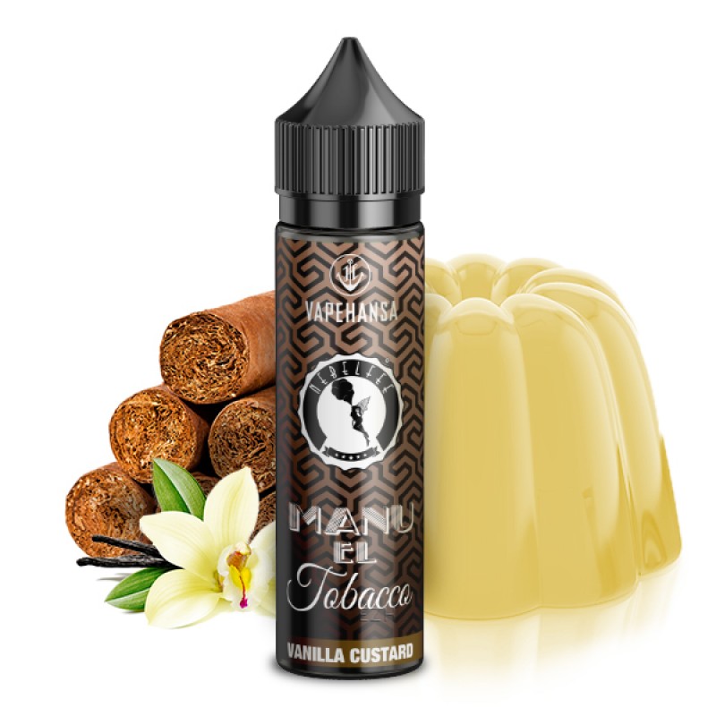 NEBELFEE Manu El Tobacco Vanilla Custard Aroma 10ml NEBELFEE Manu El Tobacco Vanilla Custard Aroma 10ml