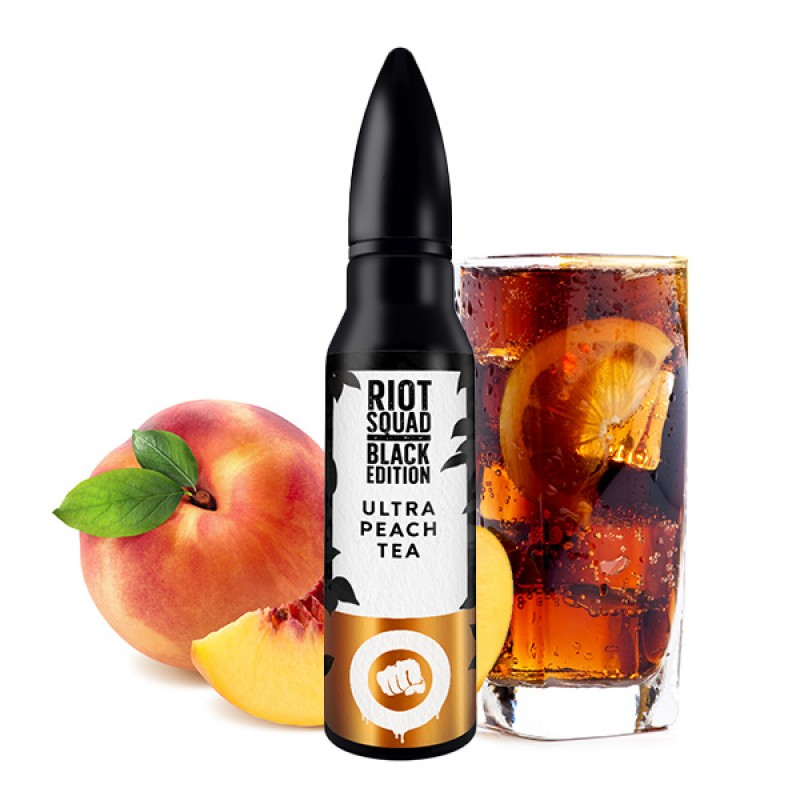 RIOT SQUAD Black Edition Ultra Peach Tea Aroma 15ml RIOT SQUAD Black Edition Ultra Peach Tea Aroma 15ml
