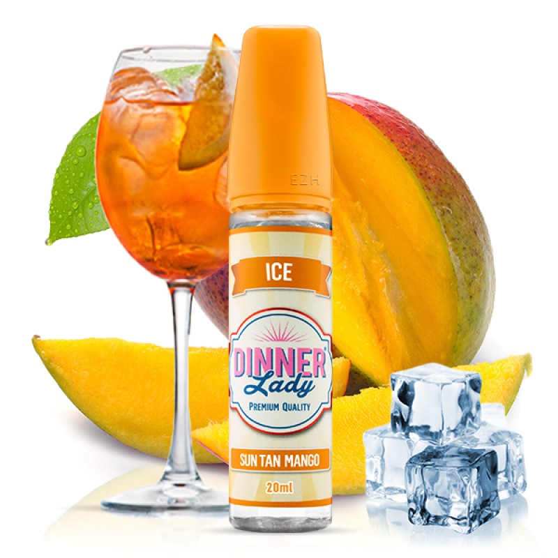 DINNER LADY ICE Sun Tan Mango Aroma 20 ml DINNER LADY ICE Sun Tan Mango Aroma 20 ml