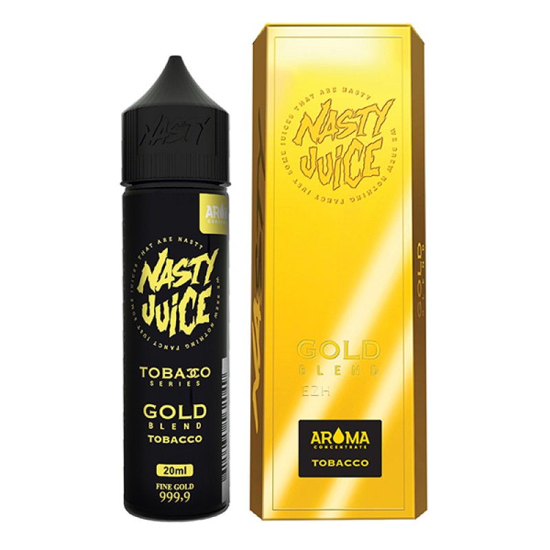 NASTY JUICE TOBACCO SERIES Gold Blend Aroma 20ml NASTY JUICE TOBACCO SERIES Gold Blend Aroma 20ml