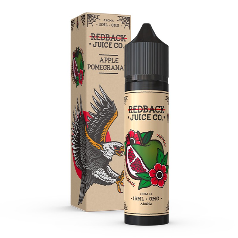 REDBACK JUICE CO. Apfel & Granatapfel Aroma 15ml REDBACK JUICE CO. Apfel & Granatapfel Aroma 15ml