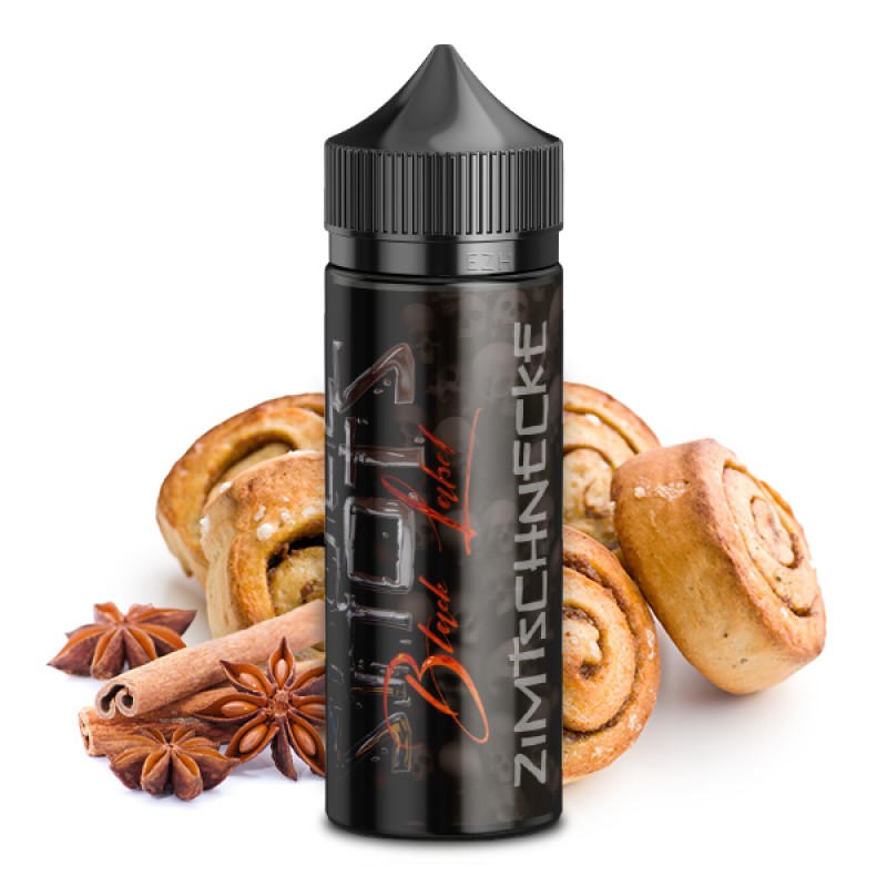SKULL SHOTS BLACK LABEL Zimtschnecke Aroma 30 ml SKULL SHOTS BLACK LABEL Zimtschnecke Aroma 30 ml