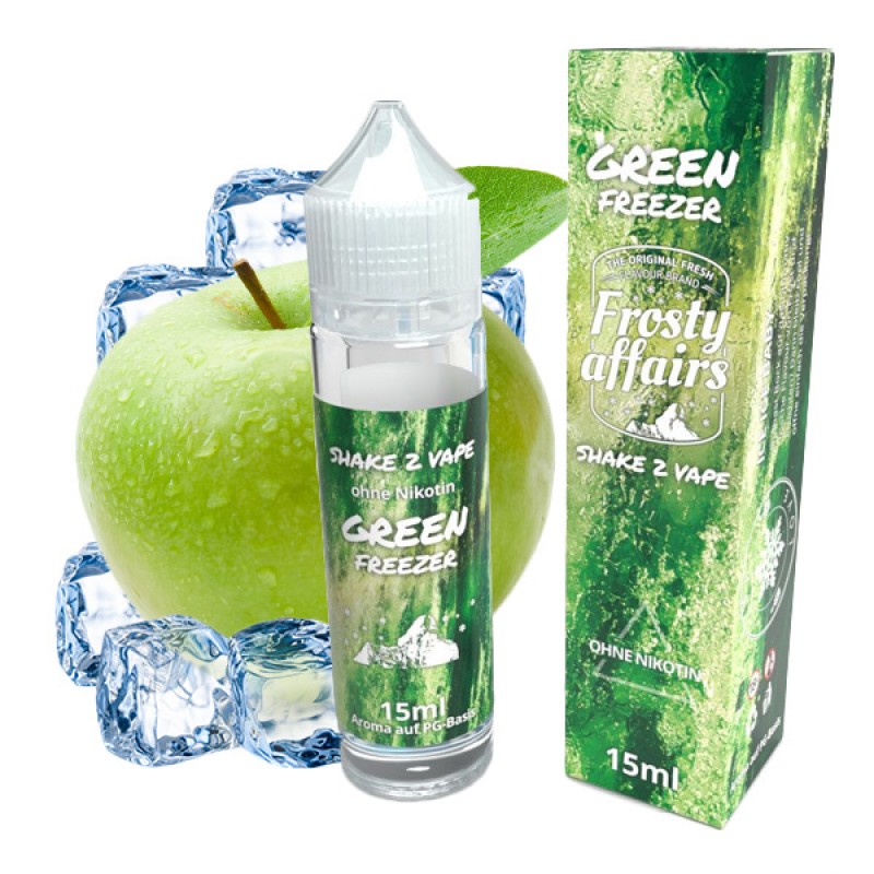 FROSTY AFFAIRS Green Freezer Aroma 15 ml FROSTY AFFAIRS Green Freezer Aroma 15 ml