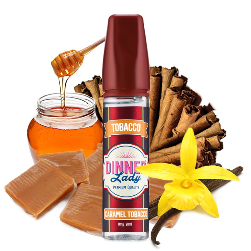 DINNER LADY TOBACCO Caramel Tobacco Aroma 20 ml DINNER LADY TOBACCO Caramel Tobacco Aroma 20 ml