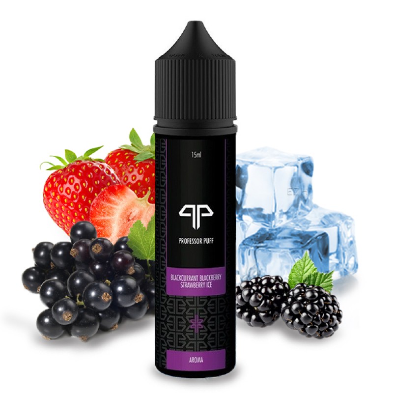 PROFESSOR PUFF Blackcurrant Blackberry Strawberry Ice Aroma 15ml PROFESSOR PUFF Blackcurrant Blackberry Strawberry Ice Aroma 15ml