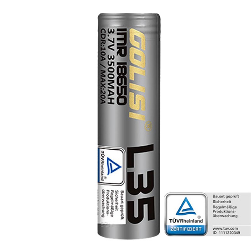 Golisi L35 18650 3500mAh Akku Golisi L35 18650 3500mAh Akku