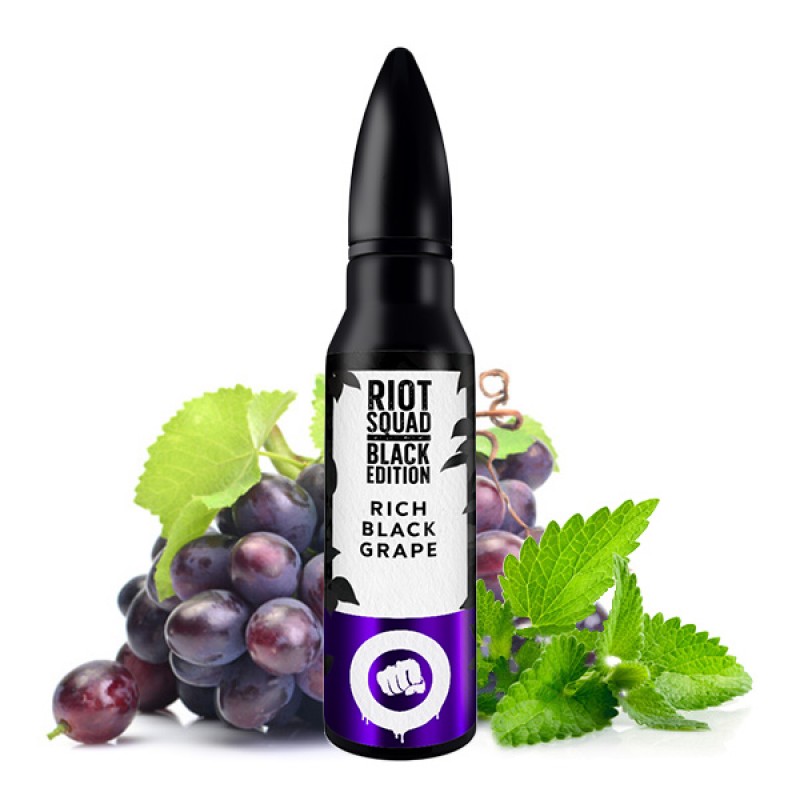 RIOT SQUAD Black Edition Rich Black Grape Aroma 15ml RIOT SQUAD Black Edition Rich Black Grape Aroma 15ml