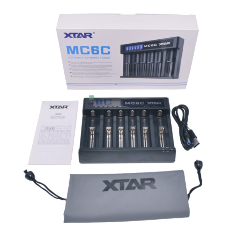 XTAR MC6C Ladegerät XTAR MC6C Ladegerät
