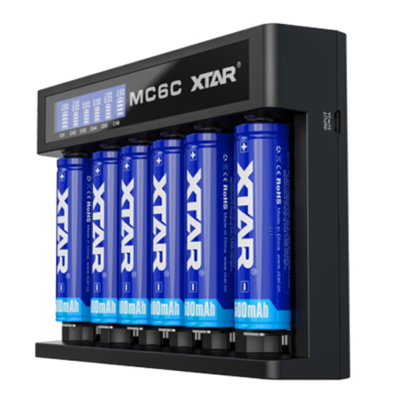XTAR MC6C Ladegerät XTAR MC6C Ladegerät