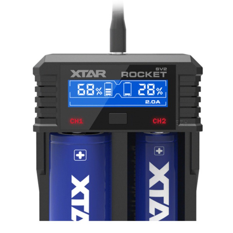XTAR Rocket SV2 Ladegerät XTAR Rocket SV2 Ladegerät
