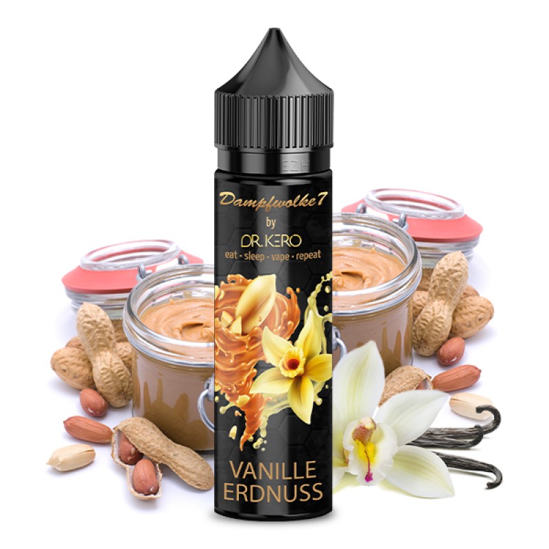 DAMPFWOLKE 7 BY DR.KERO Vanille Erdnuss Aroma 20ml DAMPFWOLKE 7 BY DR.KERO Vanille Erdnuss Aroma 20ml