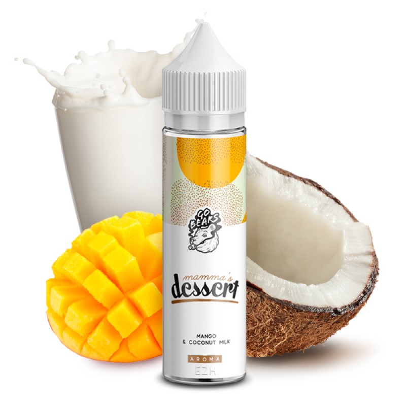 GO BEARS MAMMA'S DESSERT Tropical Milkshake Aroma 20ml GO BEARS MAMMA'S DESSERT Tropical Milkshake Aroma 20ml