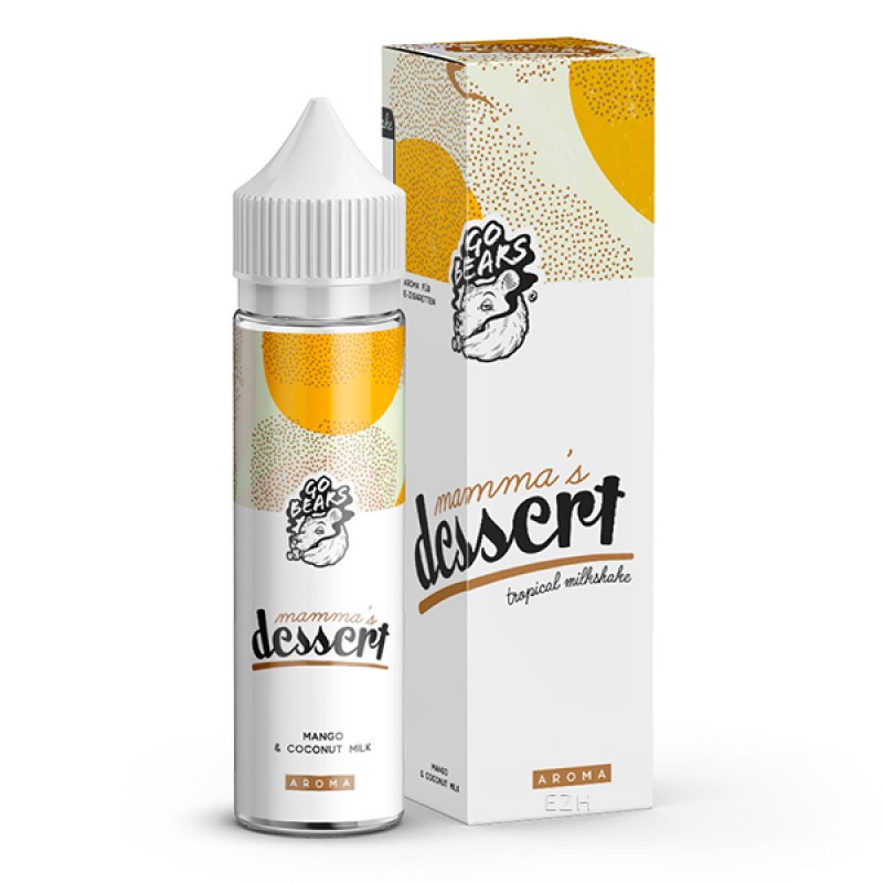 GO BEARS MAMMA'S DESSERT Tropical Milkshake Aroma 20ml GO BEARS MAMMA'S DESSERT Tropical Milkshake Aroma 20ml