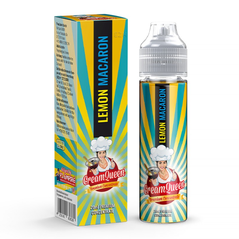 CREAM QUEEN Lemon Macaron Aroma 20ml CREAM QUEEN Lemon Macaron Aroma 20ml