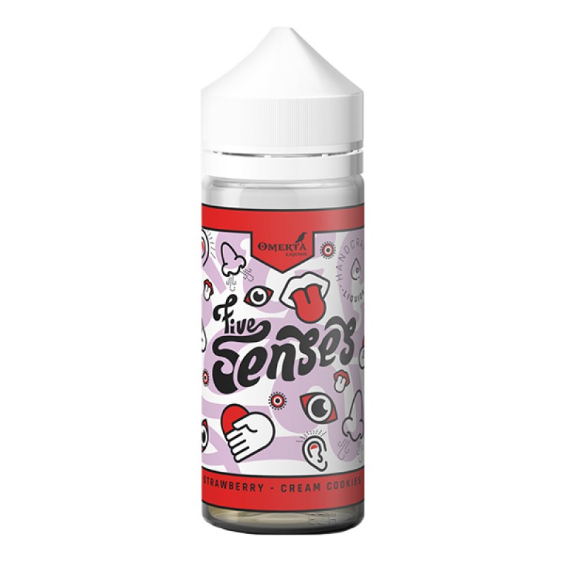 5-SENSES by Omerta Liquids Strawberry Cream Cookies Aroma 30ml 5-SENSES by Omerta Liquids Strawberry Cream Cookies Aroma 30ml