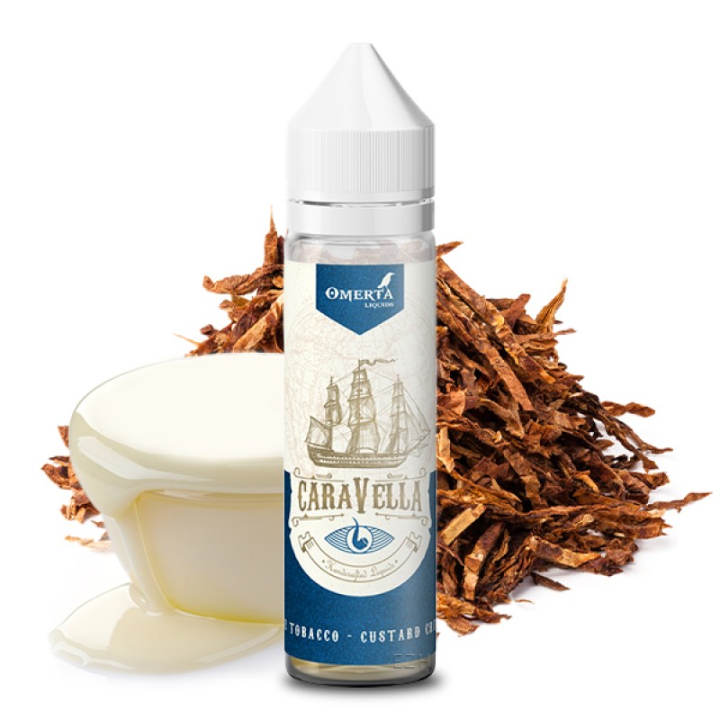 CARAVELLA by Omerta Liquids Pipe Tobacco Custard Cream Aroma 20ml CARAVELLA by Omerta Liquids Pipe Tobacco Custard Cream Aroma 20ml