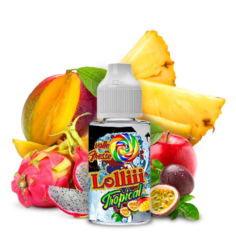 LÄDLA JUICE Volle Fresse Mini Tropical Lolliii Aroma 5ml LÄDLA JUICE Volle Fresse Mini Tropical Lolliii Aroma 5ml