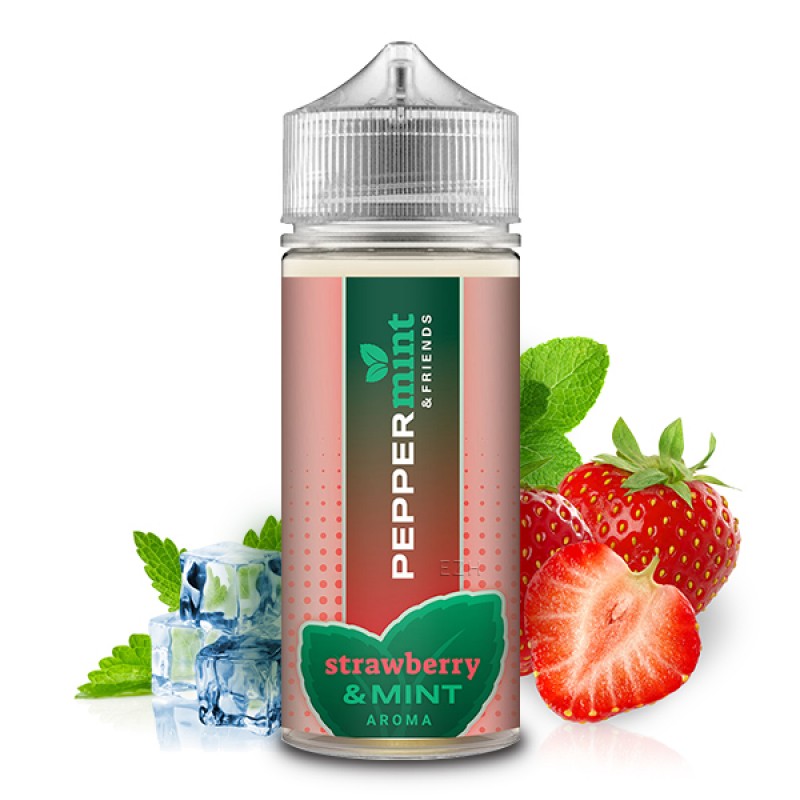 PEPPERMINT & FRIENDS Strawberry & Mint Aroma 20ml PEPPERMINT & FRIENDS Strawberry & Mint Aroma 20ml