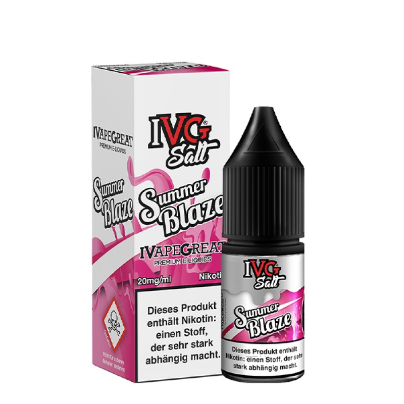 IVG Summer Blaze Nikotinsalz Liquid 10 ml IVG Summer Blaze Nikotinsalz Liquid 10 ml