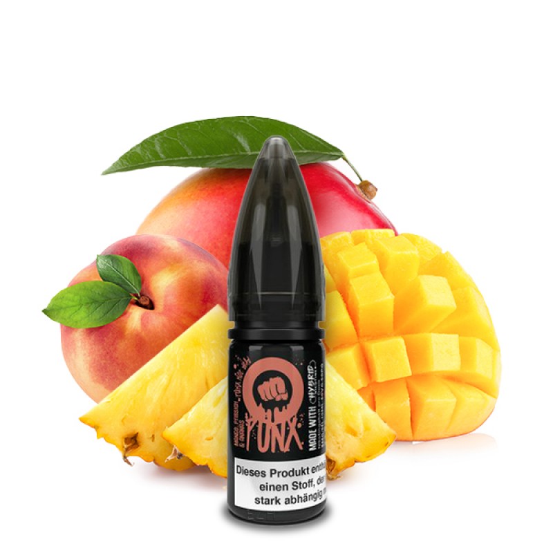 RIOT SQUAD PUNX Mango, Pfirsich und Ananas Nikotinsalz Liquid 10 ml