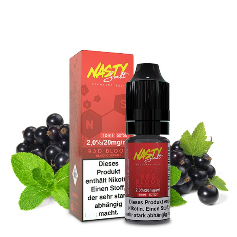 NASTY JUICE Bad Blood Nikotinsalz Liquid 10 ml