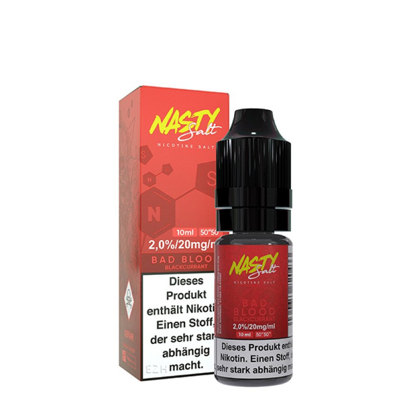 NASTY JUICE Bad Blood Nikotinsalz Liquid 10 ml NASTY JUICE Bad Blood Nikotinsalz Liquid 10 ml