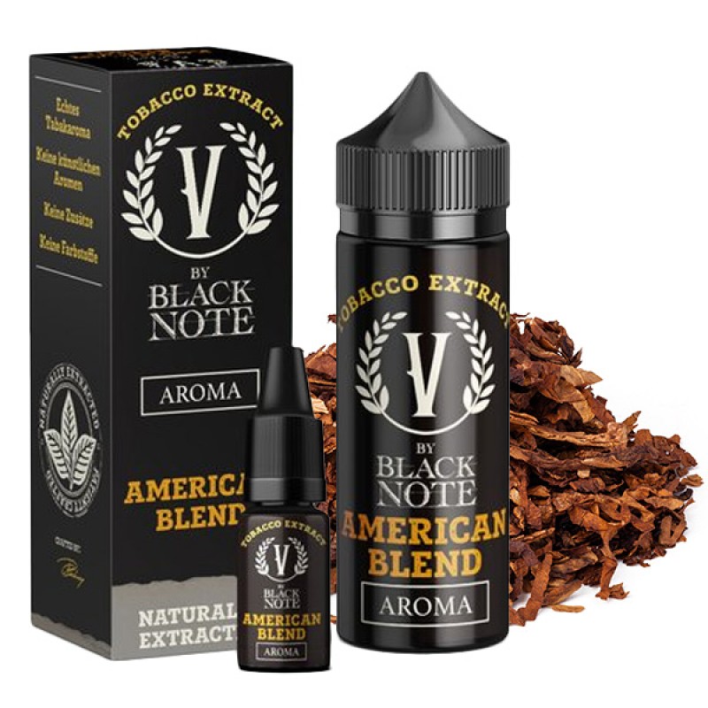 V by Black Note American Blend Aroma 10ml V by Black Note American Blend Aroma 10ml