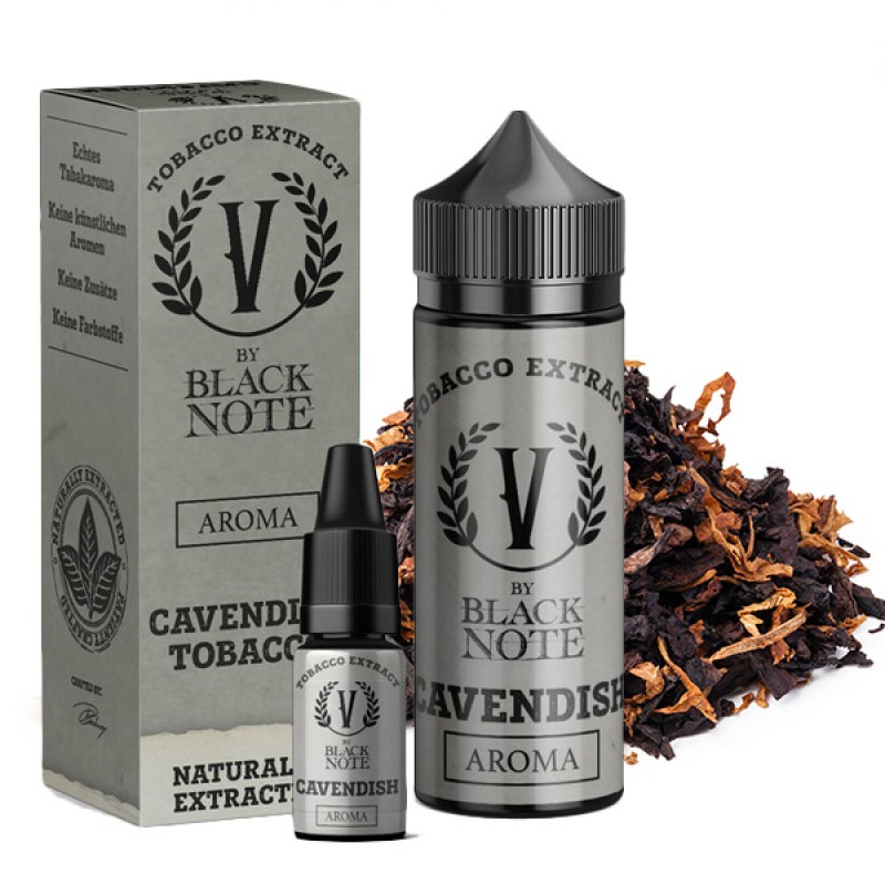 V by Black Note Cavendish Aroma 10ml V by Black Note Cavendish Aroma 10ml