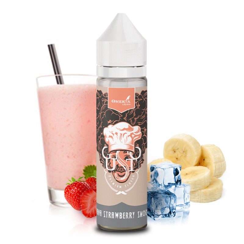 OMERTA LIQUIDS GUSTO Banana Strawberry Smoothie Aroma 20ml OMERTA LIQUIDS GUSTO Banana Strawberry Smoothie Aroma 20ml